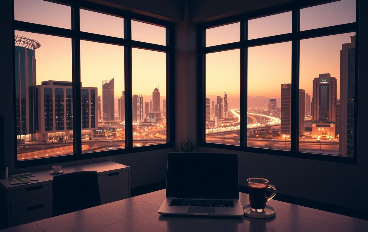 بيئة عمل احترافية في الرياض